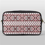 Ukrainian Folk Seamless Pattern Ornament Toiletries Bag (One Side)