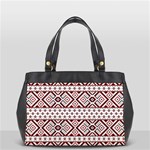 Ukrainian Folk Seamless Pattern Ornament Oversize Office Handbag