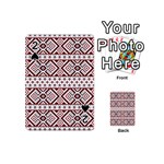 Ukrainian Folk Seamless Pattern Ornament Playing Cards 54 Designs (Mini)