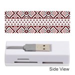 Ukrainian Folk Seamless Pattern Ornament Memory Card Reader (Stick)