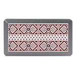 Ukrainian Folk Seamless Pattern Ornament Memory Card Reader (Mini)