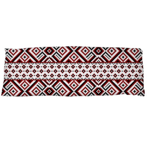 Ukrainian Folk Seamless Pattern Ornament Body Pillow Case (Dakimakura) from ArtsNow.com Body Pillow Case