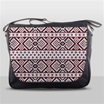 Ukrainian Folk Seamless Pattern Ornament Messenger Bag