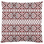 Ukrainian Folk Seamless Pattern Ornament Large Cushion Case (One Side)