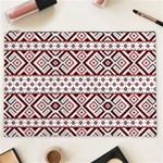 Ukrainian Folk Seamless Pattern Ornament Cosmetic Bag (XXL)