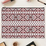 Ukrainian Folk Seamless Pattern Ornament Cosmetic Bag (XXXL)