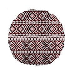 Ukrainian Folk Seamless Pattern Ornament Standard 15  Premium Flano Round Cushions from ArtsNow.com Front