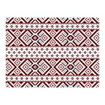 Ukrainian Folk Seamless Pattern Ornament Two Sides Premium Plush Fleece Blanket (Mini)