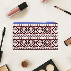 Ukrainian Folk Seamless Pattern Ornament Cosmetic Bag (XS) from ArtsNow.com Back