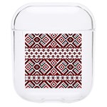 Ukrainian Folk Seamless Pattern Ornament Hard PC AirPods 1/2 Case