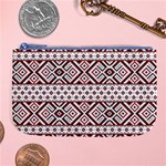 Ukrainian Folk Seamless Pattern Ornament Large Coin Purse