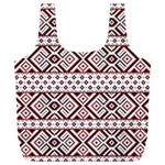 Ukrainian Folk Seamless Pattern Ornament Full Print Recycle Bag (XXL)