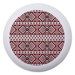 Ukrainian Folk Seamless Pattern Ornament Dento Box with Mirror