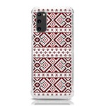 Ukrainian Folk Seamless Pattern Ornament Samsung Galaxy S20 6.2 Inch TPU UV Case