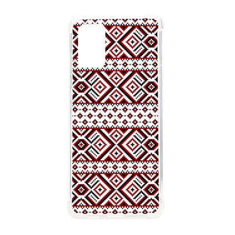 Ukrainian Folk Seamless Pattern Ornament Samsung Galaxy S20 Plus 6.7 Inch TPU UV Case from ArtsNow.com Front