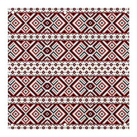 Ukrainian Folk Seamless Pattern Ornament Banner and Sign 3  x 3  from ArtsNow.com Front