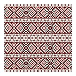 Ukrainian Folk Seamless Pattern Ornament Banner and Sign 3  x 3 