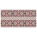 Ukrainian Folk Seamless Pattern Ornament Banner and Sign 4  x 2 