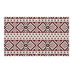 Ukrainian Folk Seamless Pattern Ornament Banner and Sign 5  x 3 