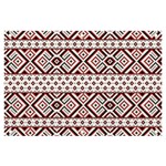 Ukrainian Folk Seamless Pattern Ornament Banner and Sign 6  x 4 