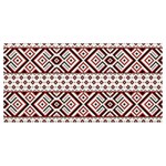 Ukrainian Folk Seamless Pattern Ornament Banner and Sign 8  x 4 