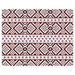 Ukrainian Folk Seamless Pattern Ornament Premium Plush Fleece Blanket (Medium)