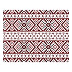 Ukrainian Folk Seamless Pattern Ornament Premium Plush Fleece Blanket (Large)