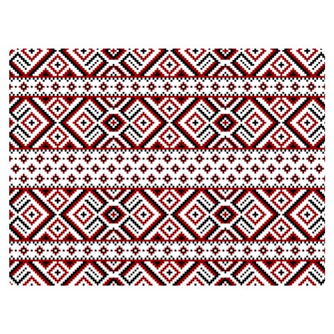 Ukrainian Folk Seamless Pattern Ornament Premium Plush Fleece Blanket (Extra Small) from ArtsNow.com 40 x30  Blanket Front