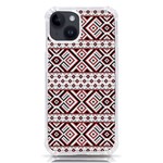 Ukrainian Folk Seamless Pattern Ornament iPhone 14 TPU UV Print Case