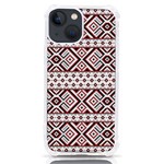 Ukrainian Folk Seamless Pattern Ornament iPhone 13 mini TPU UV Print Case