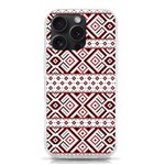 Ukrainian Folk Seamless Pattern Ornament iPhone 15 Pro TPU UV Print Case