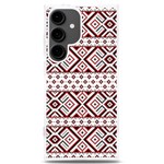 Ukrainian Folk Seamless Pattern Ornament Samsung Galaxy S24 Plus 6.7 Inch TPU UV Case