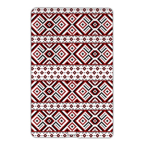 Ukrainian Folk Seamless Pattern Ornament Name Card Style USB Flash Drive from ArtsNow.com Front