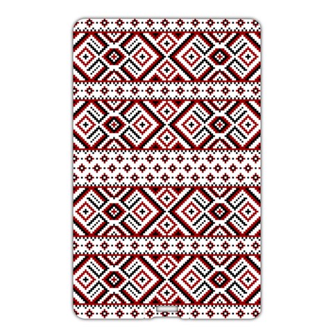 Ukrainian Folk Seamless Pattern Ornament Name Card Style USB Flash Drive from ArtsNow.com Back