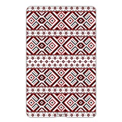 Ukrainian Folk Seamless Pattern Ornament Name Card Style USB Flash Drive from ArtsNow.com Back