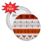 Ethnic Traditional Seamless Pattern 2.25  Buttons (10 pack) 