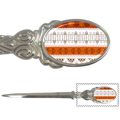 Ethnic Traditional Seamless Pattern Letter Opener from ArtsNow.com Front