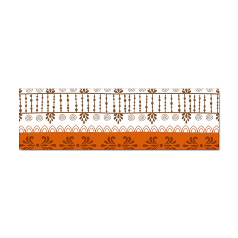 Ethnic Traditional Seamless Pattern Sticker Bumper (10 pack) from ArtsNow.com Front