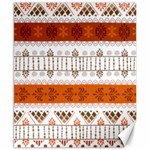 Ethnic Traditional Seamless Pattern Canvas 8  x 10 