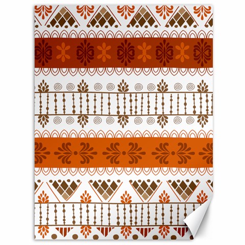 Ethnic Traditional Seamless Pattern Canvas 36  x 48  from ArtsNow.com 35.26 x46.15  Canvas - 1