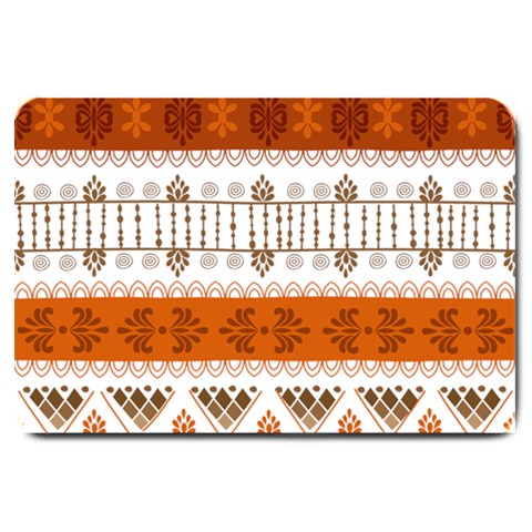 Ethnic Traditional Seamless Pattern Large Doormat from ArtsNow.com 30 x20  Door Mat