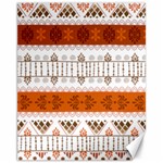 Ethnic Traditional Seamless Pattern Canvas 11  x 14 