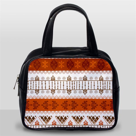 Ethnic Traditional Seamless Pattern Classic Handbag (One Side) from ArtsNow.com Front