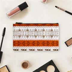 Ethnic Traditional Seamless Pattern Cosmetic Bag (Small) from ArtsNow.com Front