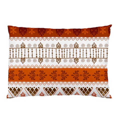 Ethnic Traditional Seamless Pattern Pillow Case (Two Sides) from ArtsNow.com Front