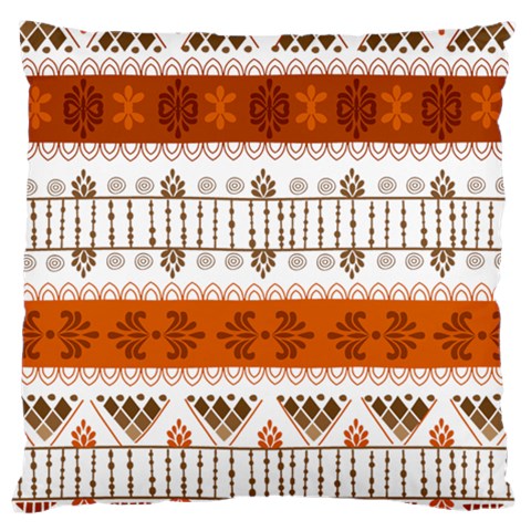 Ethnic Traditional Seamless Pattern Large Cushion Case (Two Sides) from ArtsNow.com Front