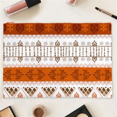 Ethnic Traditional Seamless Pattern Cosmetic Bag (XXL) from ArtsNow.com Front