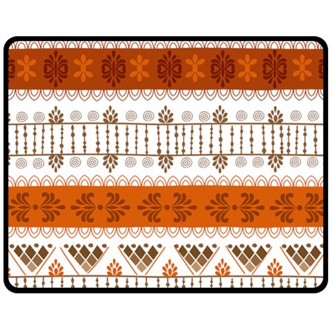 Ethnic Traditional Seamless Pattern Two Sides Fleece Blanket (Medium) from ArtsNow.com 58.8 x47.4  Blanket Front