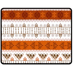 Ethnic Traditional Seamless Pattern Two Sides Fleece Blanket (Medium) from ArtsNow.com 58.8 x47.4  Blanket Front