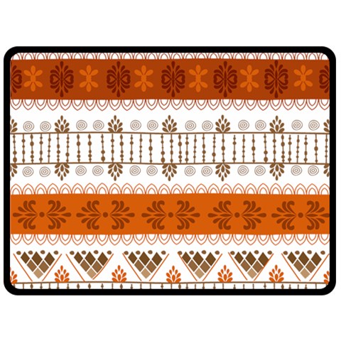 Ethnic Traditional Seamless Pattern Two Sides Fleece Blanket (Large) from ArtsNow.com 80 x60  Blanket Front